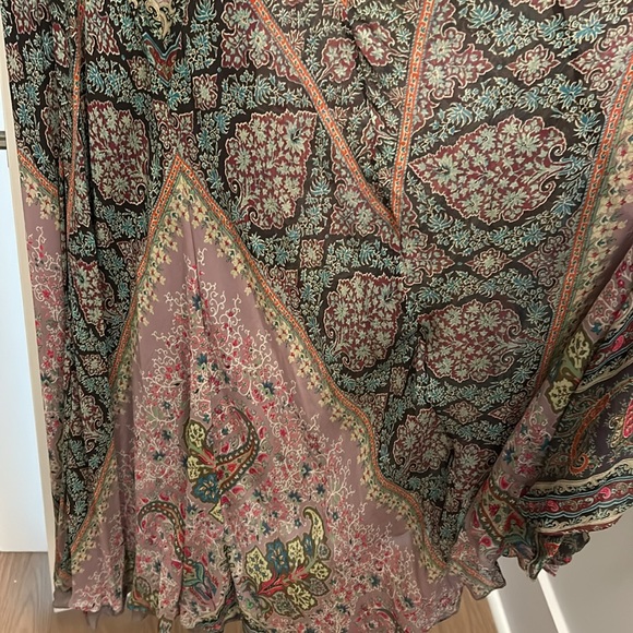 Etro Multicolor Paisley Maxi Dress - Picture 6 of 7